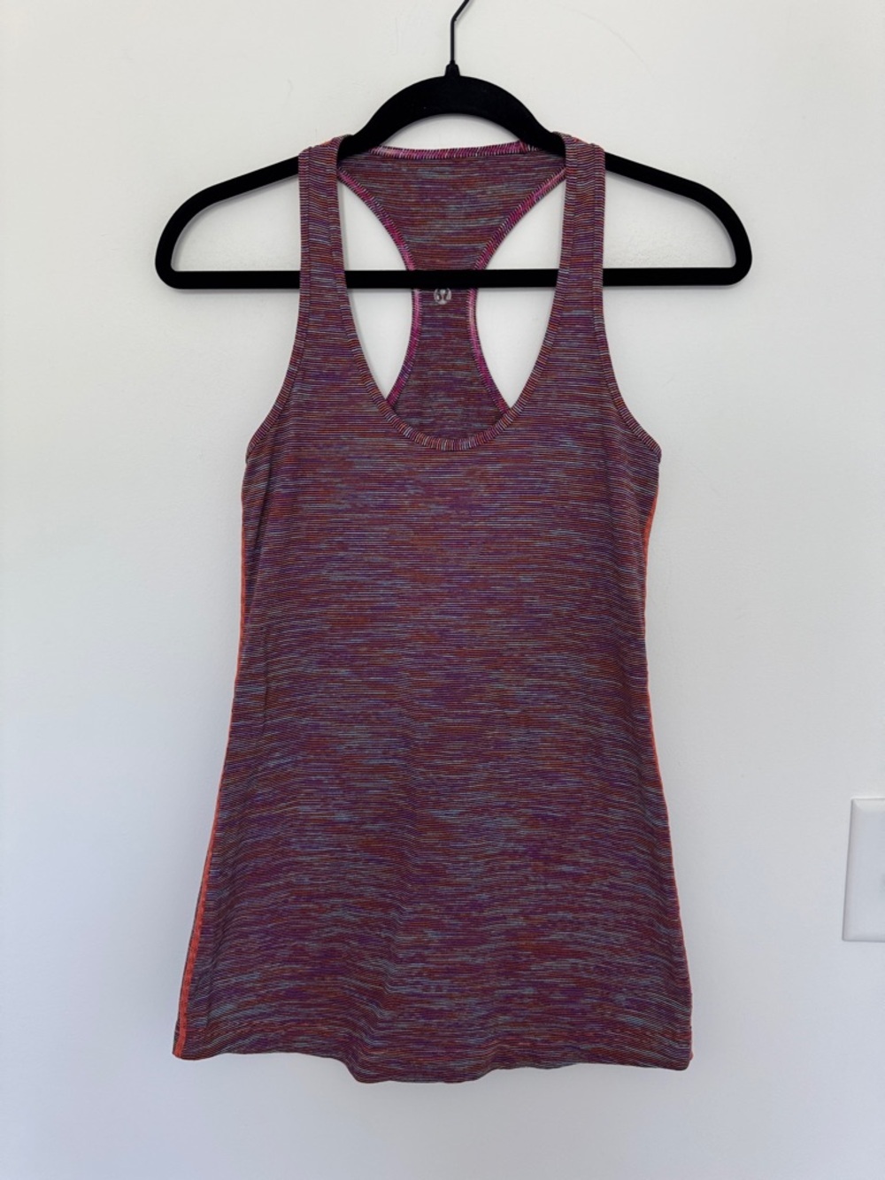 Lululemon Racerback Tank Top, Multi-Purple Heather - Size 6?